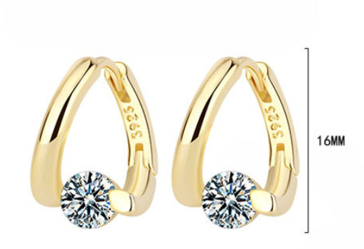 Stylish Short Temperament Earrings – Minimalist Women’s Jewelry